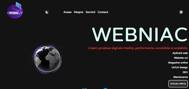 WEBNIAC - Custom web development